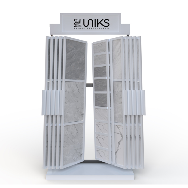 Door frame tile rack